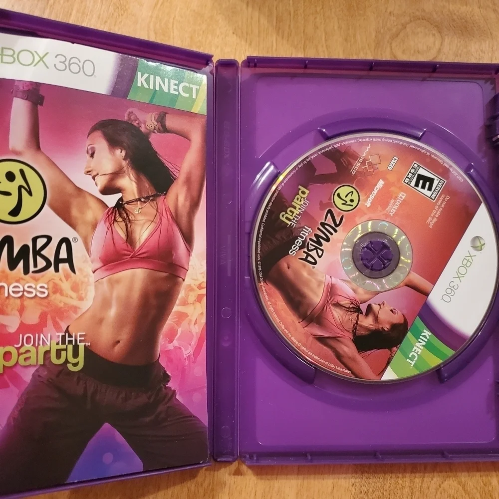 Zumba Fitness for Kinect - 2010 Fitness - Microsoft Xbox 360
